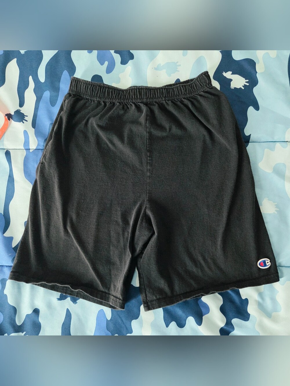 Champion Boys Black Athletic Shorts Size L